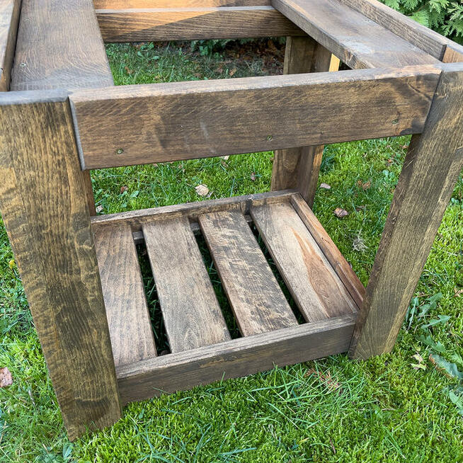 Stołek Pod Wędzarnię M124L/80 Kolor PALISANDER