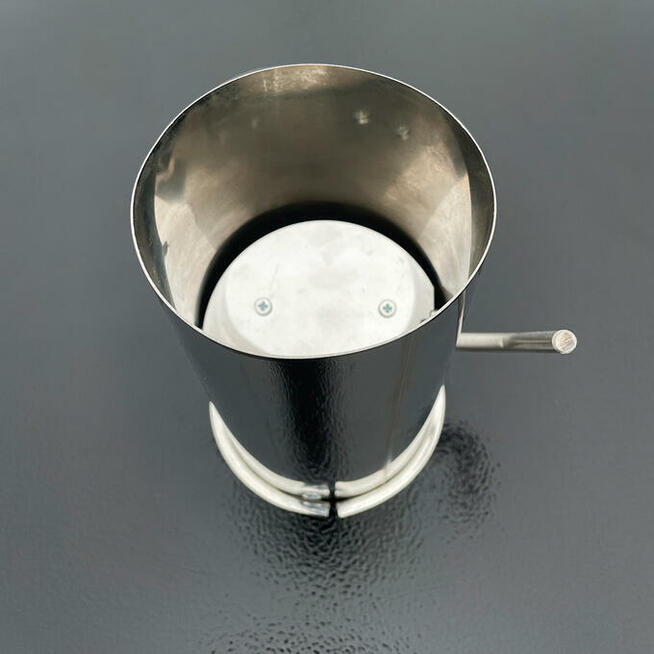 Wędzarnia Metalowa Ocieplana MD124L/80 + Stołek Kolor Palisander