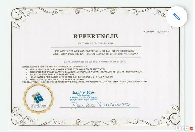 serwis komputerowy KLiK-KLiK wysyłka cała POLSKA