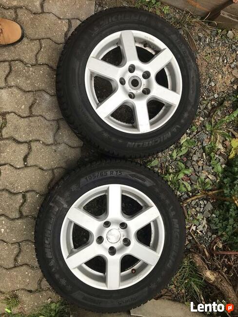 Alu felgi z oponami zimowymi 5x112 vw golf Passat touran