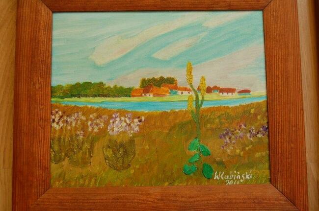 Obrazy olejne 3 sztuki. Cena 50zł za wszystkie.