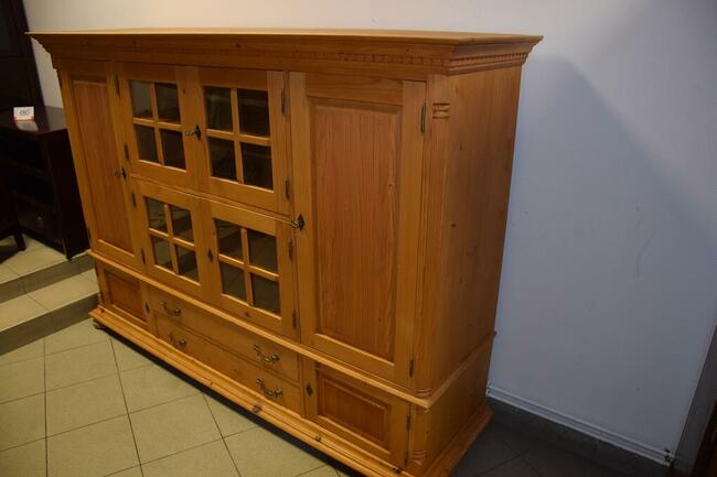 komoda z drewna świerkowego - jak nowa