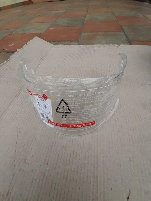 Szybka przezroczysta do Kasku V CAN E9 051277