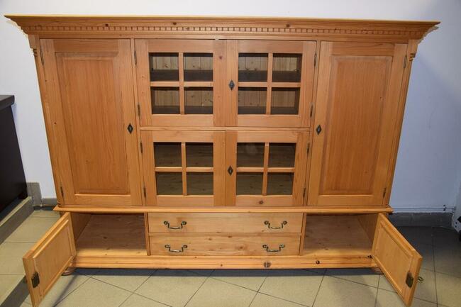 komoda z drewna świerkowego - jak nowa