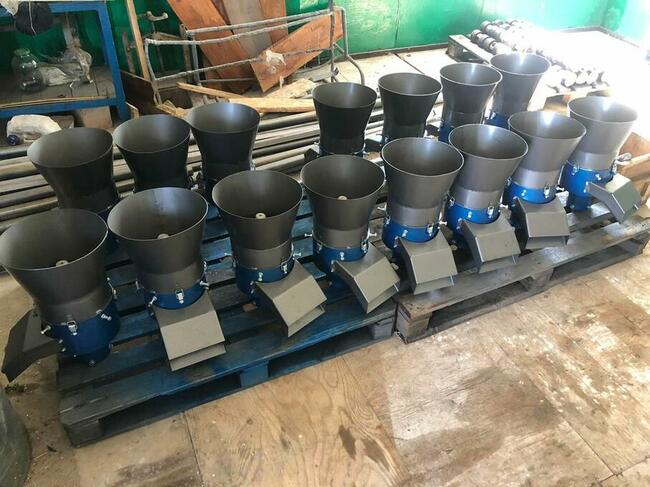 Peleciarka, granulator, głowica 7,5kW do 100 kg/h 205 mm