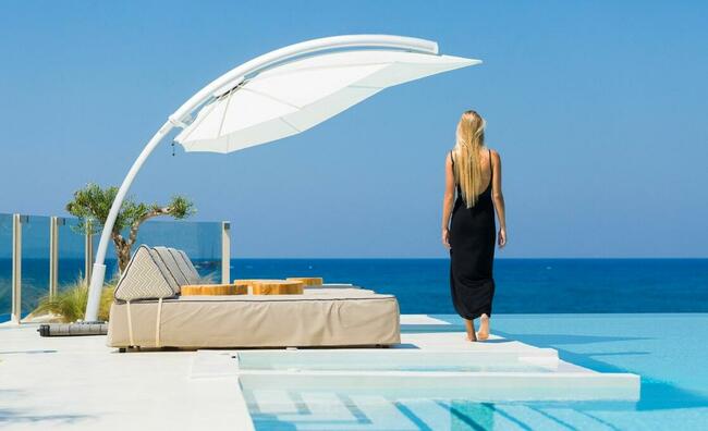 Parasol ogrodowy Icarus by Umbrosa. 100 % made in Belgium