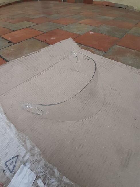 Szybka przezroczysta do Kasku V CAN E9 051277