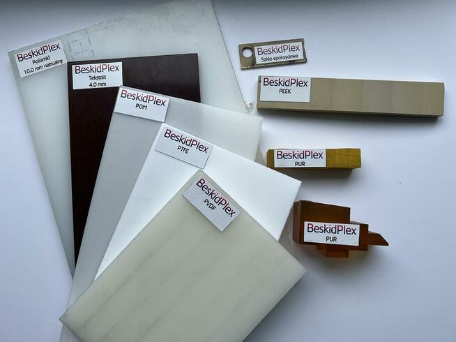Poliwęglan, plexi, pcv, ABS, PET, HIPS, HPL