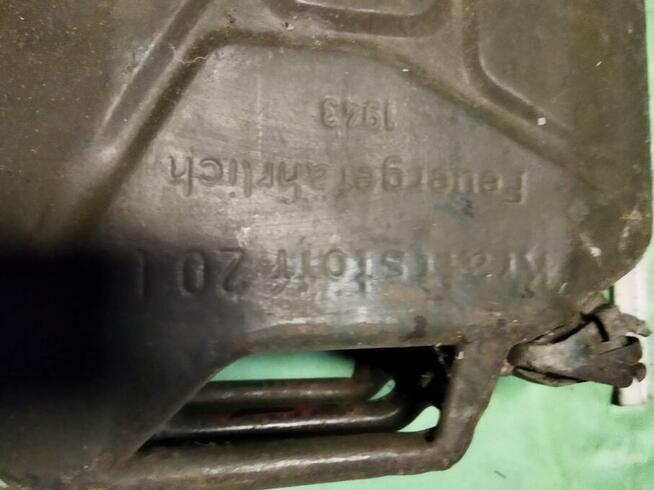 Kanister niemiecki Wermacht 1943 rok