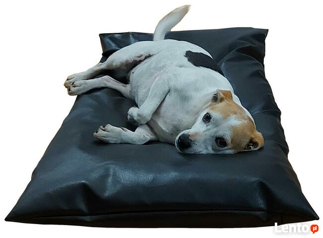 Legowisko posłanie dla psa kota z pasami mocującymi EKOSKÓRA