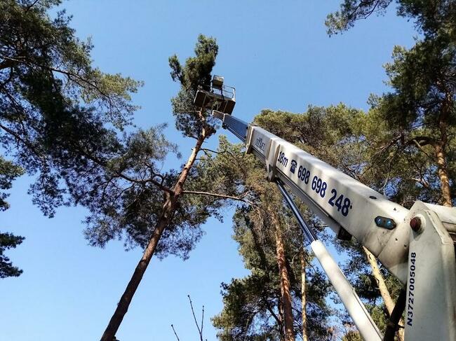 Podnośnik koszowy 18 i 20 m Ożarów Mazowiecki i okolice