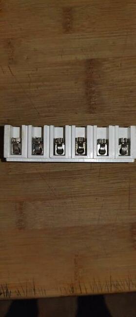 Listwa elektryczna zaciskowa T55 4 mm2 660V 6 torowa