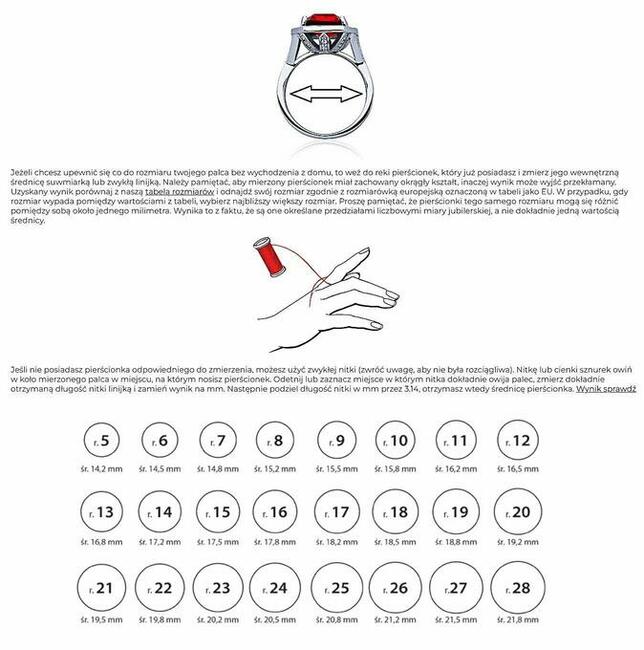 Pierścionek obrączka z kryształami ZŁOTY rozmiar 14 PREZENT