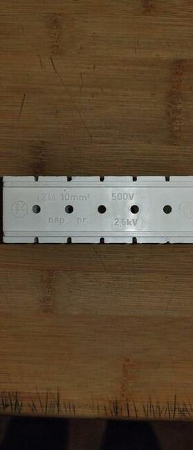 Listwa elektryczna zaciskowa T55 4 mm2 660V 6 torowa