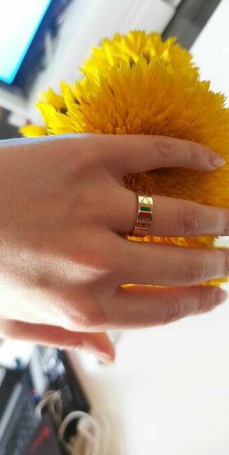 Pierścionek Tommy girl stal 316L rose - PREZENT NA ŚWIĘTA