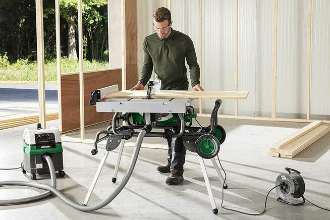 Pilarka Stołowa Piła HIKOKI C10RJ WAZ 254mm + Wózek Bezpyłowa