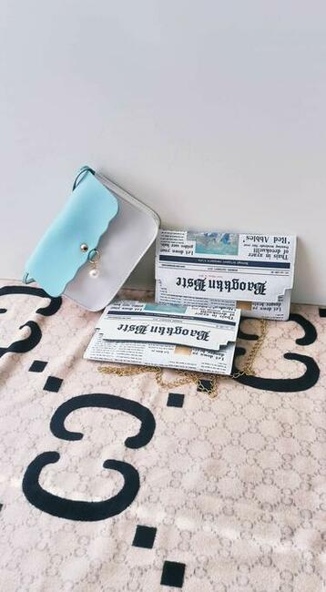 PROMOCJA!!ŚWIĘTA!!Piękne torebki listonoszki!Biały, seledyn.