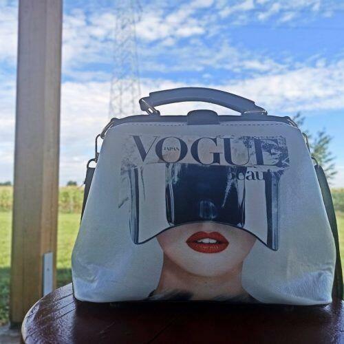 Torebka damska listonoszka kuferek VOGUE - Prezent NA ŚWIĘTA