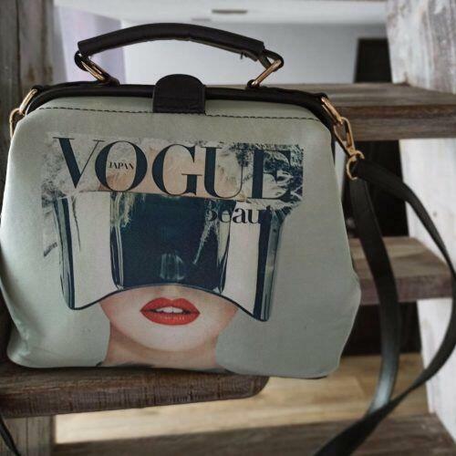 Torebka damska listonoszka kuferek VOGUE - Prezent NA ŚWIĘTA