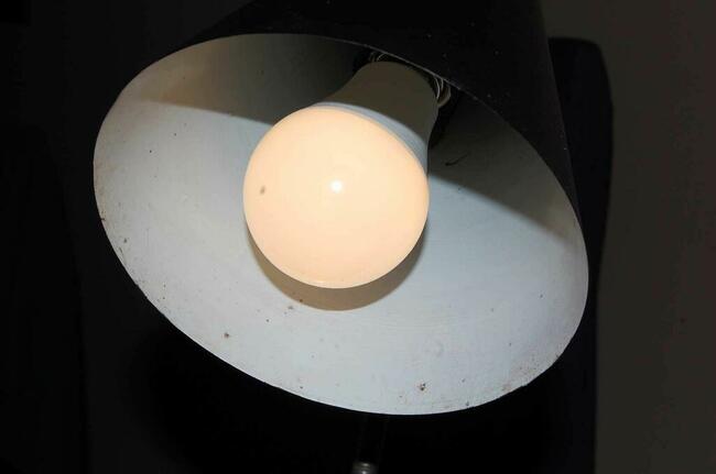 Stara, ładna lampka biurkowa ZAOS St-1. Sprawna. PRL. Vintage.