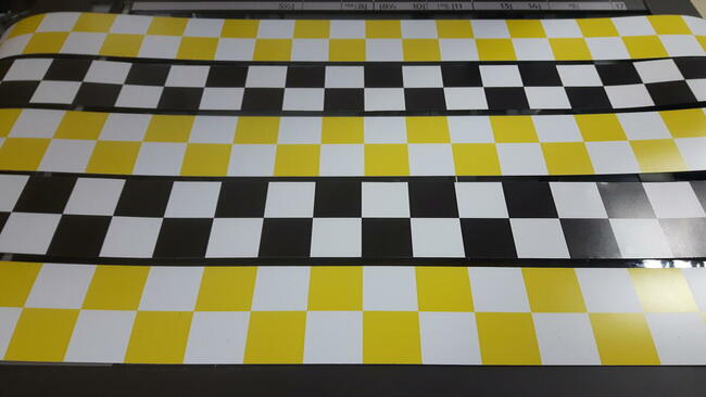 FOLIA przeźroczysta transparentna pod KOGUTA lampę taxi dach