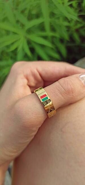 Pierścionek Tommys girl złoty - Prezent NA ŚWIĘTA SYLWESTRA