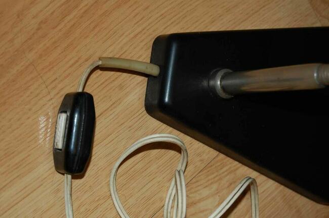 Stara, ładna lampka biurkowa ZAOS St-1. Sprawna. PRL. Vintage.