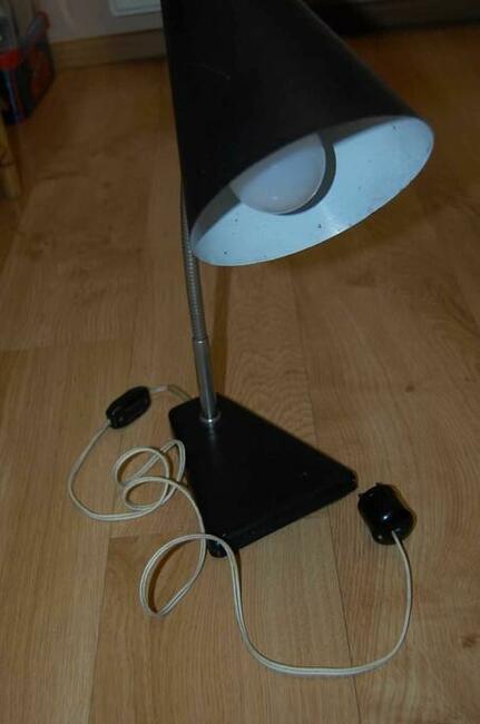 Stara, ładna lampka biurkowa ZAOS St-1. Sprawna. PRL. Vintage.