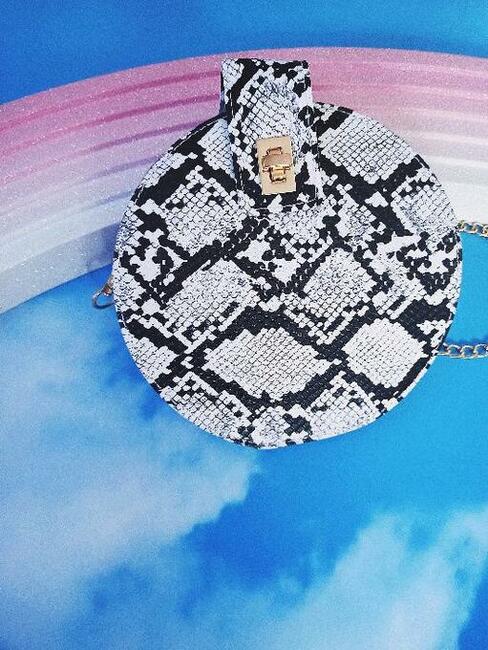 Okrągła Torebka damska Listonoszka - Prezent NA ŚWIĘTA