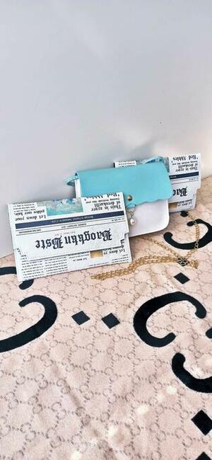 PROMOCJA!!ŚWIĘTA!!Piękne torebki listonoszki!Biały, seledyn.