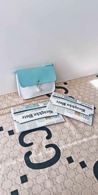 PROMOCJA!!ŚWIĘTA!!Piękne torebki listonoszki!Biały, seledyn.