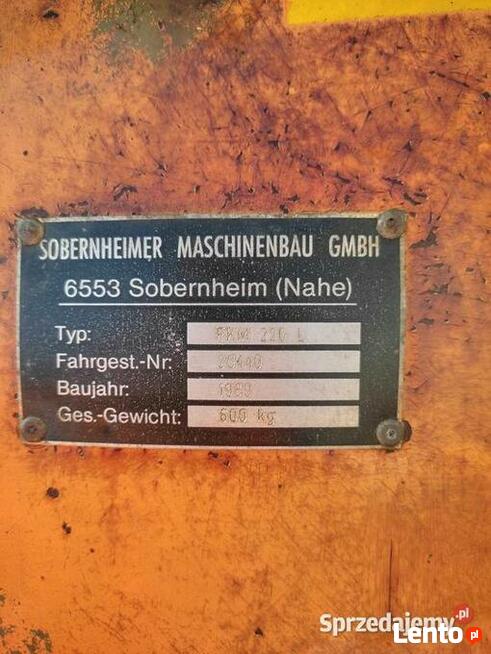 Zamiatarka czołowa 2,2 m