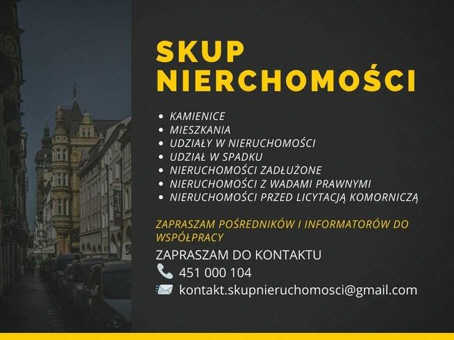 Kupię kamienice / udziały