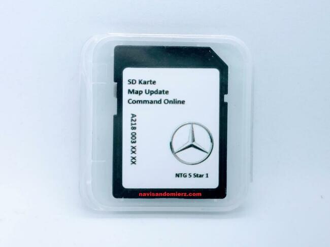 Karta SD/nośnik USB Mercedes NTG 5 Star 1 EU