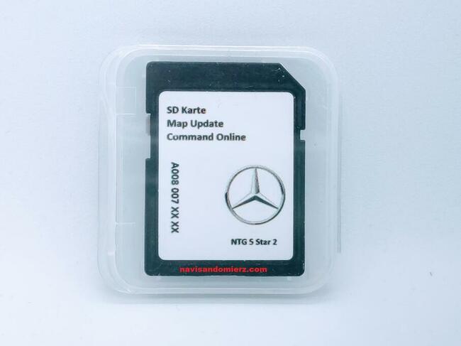 Karta SD/nośnik USB Mercedes NTG 5 Star 2 EU