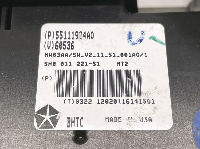 Panel klimatronik GRAND CHEROKEE WK2 P55111924A0