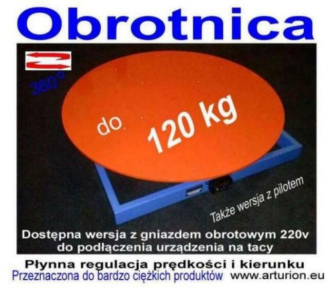 Ekspozytor - Obrotnica - Kawalet foto 3D mechanizm do 120 kg