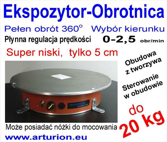 EKSPOZYTOR - Obrotnica - Kawalet Foto 3D -do 12 kg