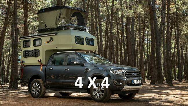 Inna inny Kabina na Pick-up HotoMobil Gladiator Camper Home Comfort