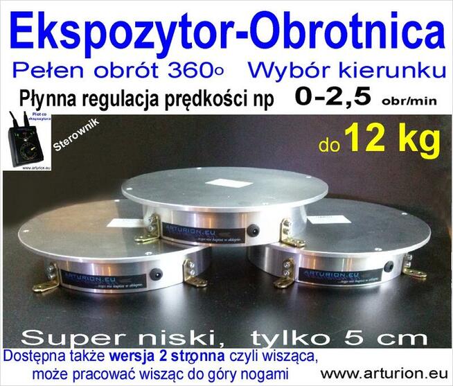 EKSPOZYTOR - Obrotnica - Kawalet Foto 3D -do 12 kg