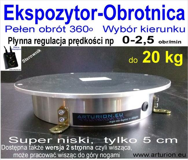 EKSPOZYTOR - Obrotnica - Kawalet Foto 3D - do 20 kg