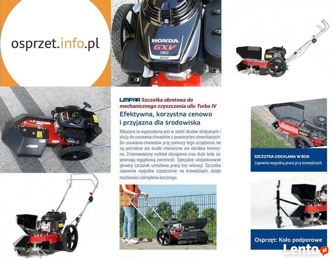 Odchwaszczarka spalinowa - Limpar WB TURBO IV