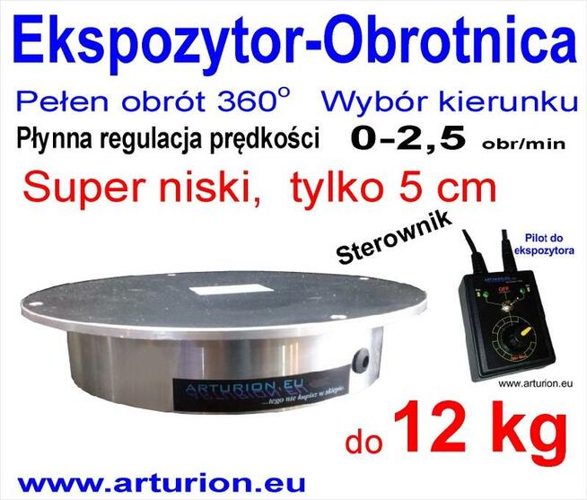 EKSPOZYTOR - Obrotnica - Kawalet Foto 3D -do 12 kg