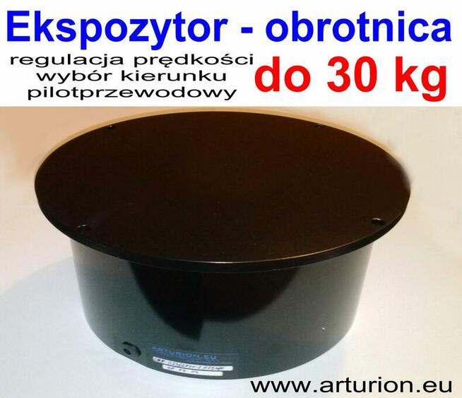 EKSPOZYTOR - Obrotnica Foto 3D - do 30 kg -Regulacje-Funkcje