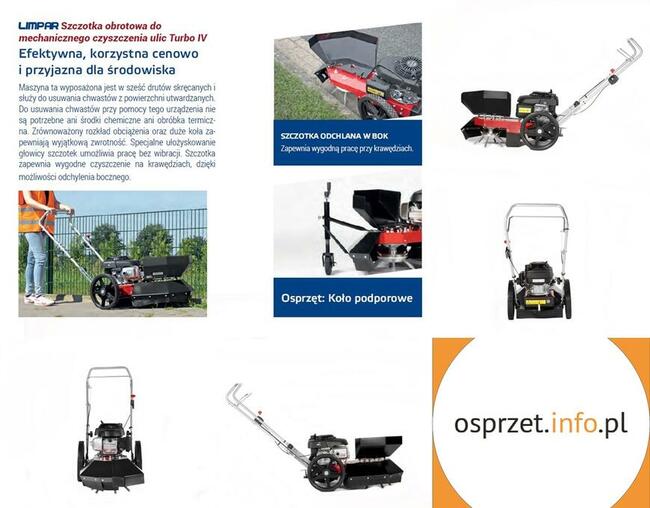 Odchwaszczarka spalinowa - Limpar WB TURBO IV