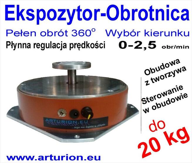 EKSPOZYTOR - Obrotnica - Kawalet Foto 3D - do 20 kg