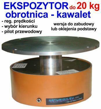 EKSPOZYTOR - Obrotnica - Kawalet Foto 3D - do 20 kg