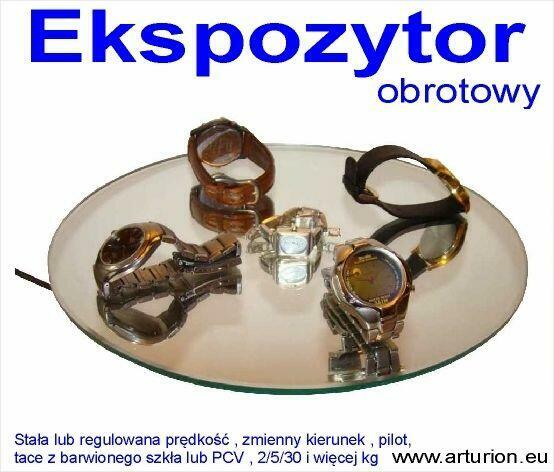 EKSPOZYTOR - OBROTNICA FOTO 3D -do 5 kg- reg.obr. i kier.