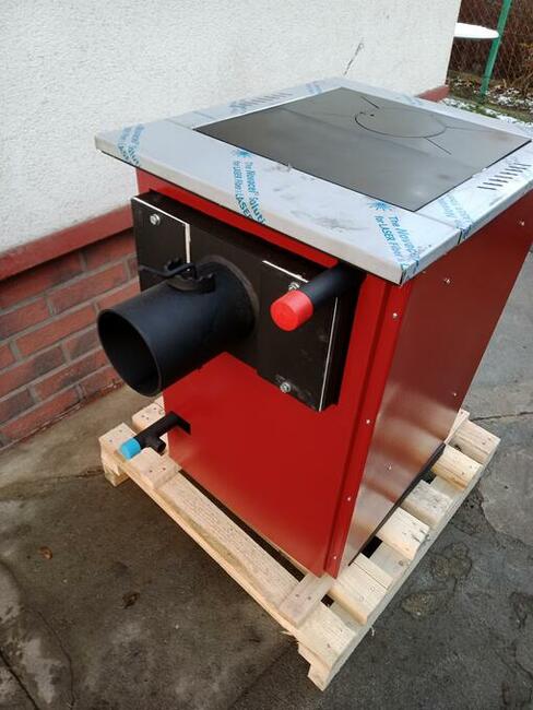 PIEC KUCHENNY TERMOMONT TEMY ES-15 Z FUNKCJĄ C.O. 15 KW.