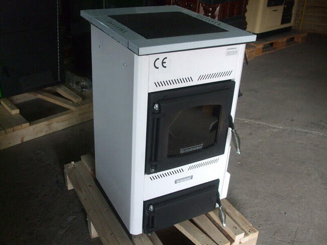 PIEC KUCHENNY TERMOMONT TEMY ES-10 Z FUNKCJĄ C.O. 10 KW.